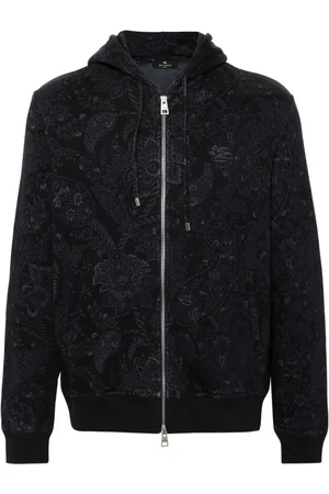 Etro Hoodie con estampado de cachemira