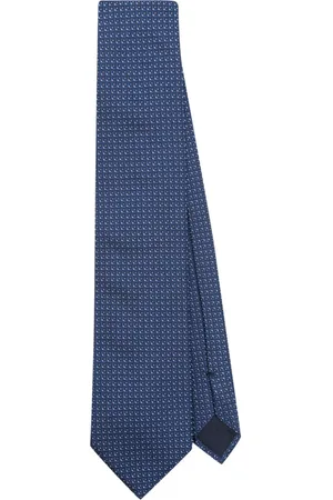 corneliani Corbata con motivo en jacquard