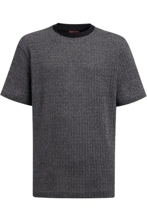 Missoni Playera con motivo en zigzag