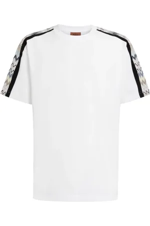 Missoni Playera con motivo en zigzag