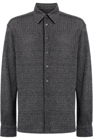 Missoni Camisa de canalé con hilos metalizados