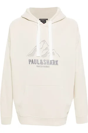 Paul & Shark Hoodie con logo bordado