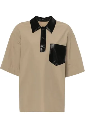 Nanushka Playera tipo polo Sanvy