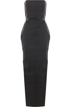 Rick Owens Vestido con diseño strapless