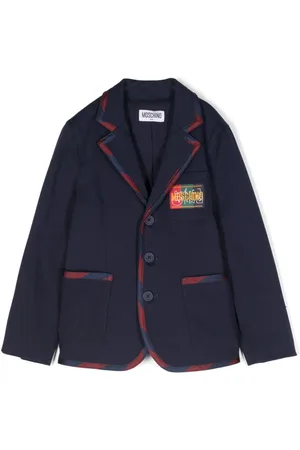 Moschino Chamarra con etiqueta del logo
