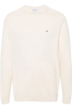 Calvin Klein Suéter con logo bordado