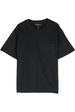 Emporio Armani Playera con logo bordado