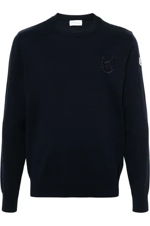 Moncler Suéter con monograma bordado