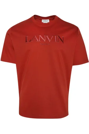Lanvin Playera con logo bordado