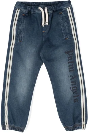 Palm Angels Jeans con logo estampado
