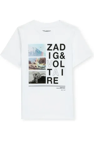 Zadig & Voltaire Playera con estampado gráfico