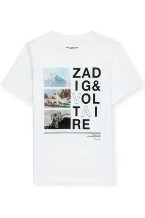 Zadig & Voltaire Playera con estampado gráfico