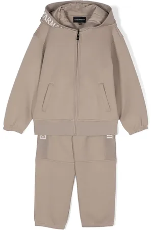 Emporio Armani Traje deportivo con franjas del logo