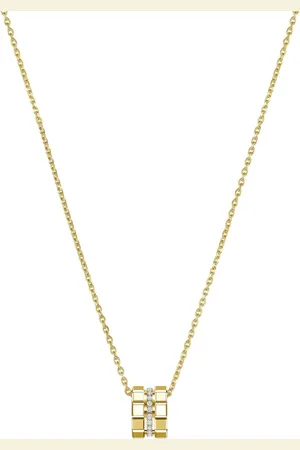 Chopard Collar Ice Cube en oro amarillo de 18kt con diamante