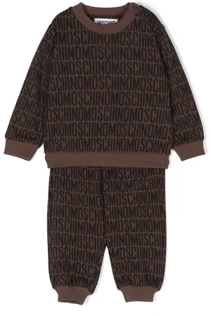 Moschino Traje deportivo con logo en jacquard