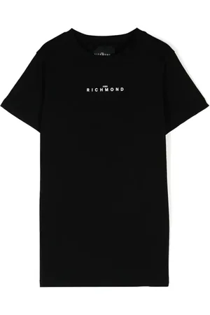 John Richmond Playera con logo estampado