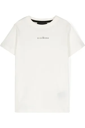John Richmond Playera con logo estampado