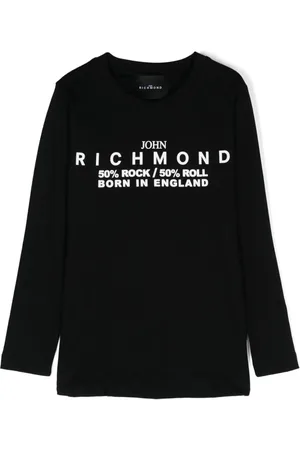 John Richmond Playera con aplique del logo