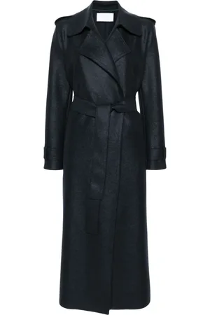 Harris Wharf London Gabardina con botones