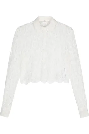 ERMANNO SCERVINO Camisa corta con encaje