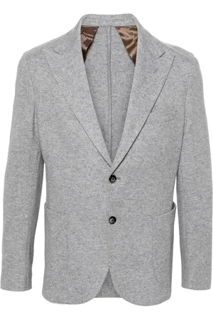 BARBA Blazer con efecto cepillado