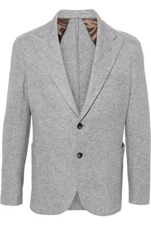 BARBA Blazer con efecto cepillado