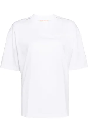Marni Playera con logo capitonado