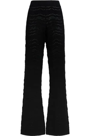 Missoni Pantalones con motivo en zigzag