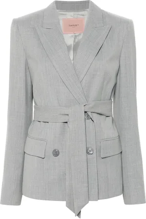 Twin-Set Blazer con cinturón