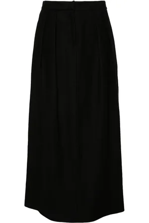 Fabiana Filippi Falda midi con detalle plisado