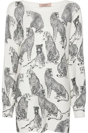 Twin-Set Top con cuello barco