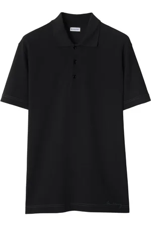 Burberry Playera tipo polo con logo bordado