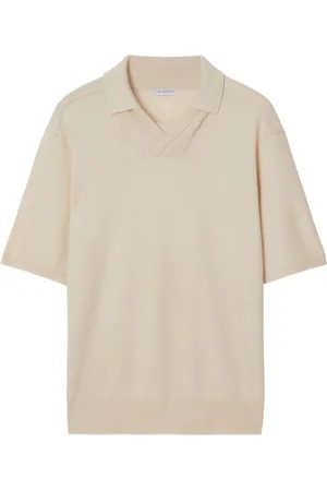 Burberry Playera tipo polo con cuello en V