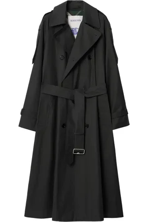 Burberry Gabardina larga con cinturón