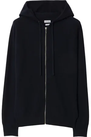 Burberry Hoodie de cachemira con cierre