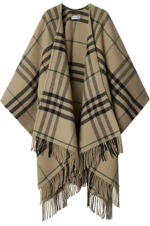 Burberry Capa con motivo de cuadros