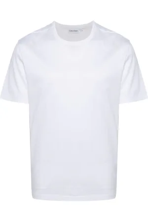 Calvin Klein Playera manga corta con cuello redondo