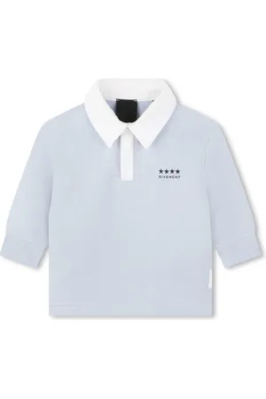 Givenchy Playera tipo polo manga larga con motivo 4G