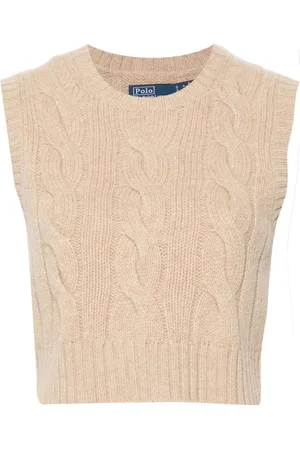 Ralph Lauren Top corto en tejido de ochos