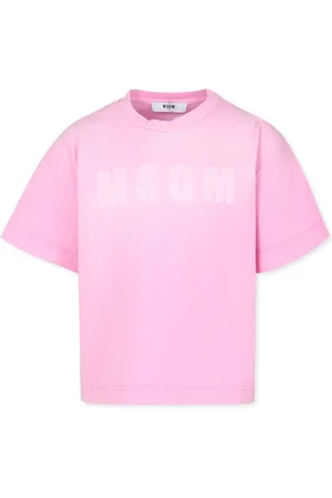 Msgm Camisa con monograma estampado