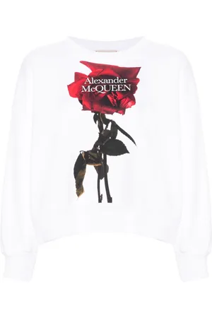 Alexander McQueen Sudadera Shadow Rose