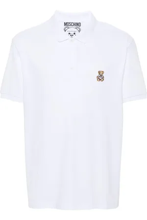 Moschino Playera tipo polo con parche Teddy Bear