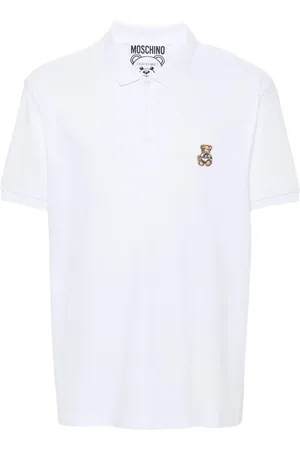 Moschino Playera tipo polo con parche Teddy Bear