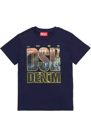 Diesel Playera con logo estampado