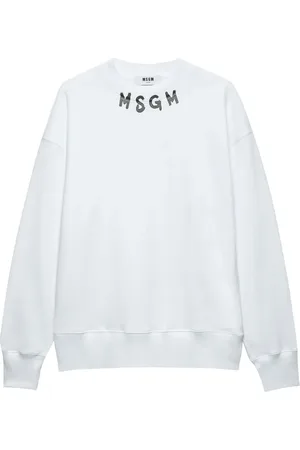 Msgm Sudadera con logo estampado
