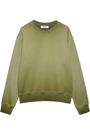 Msgm Sudadera con logo bordado