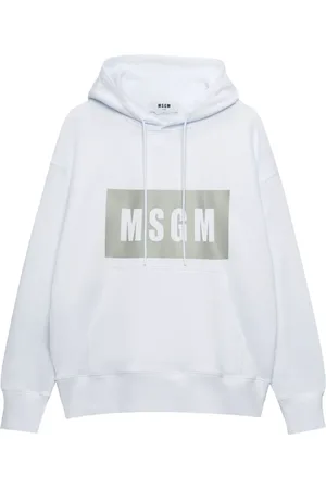 Msgm Hoodie con logo estampado