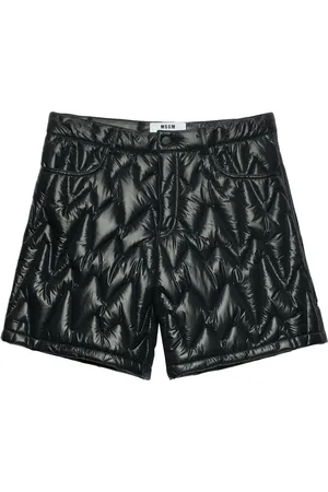 Msgm Shorts capitonados con apliques