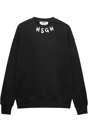 Msgm Sudadera con logo estampado