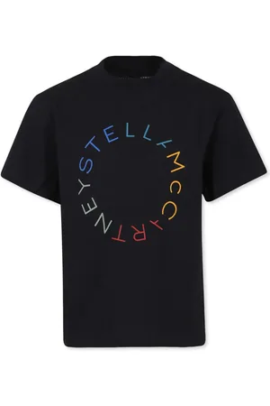 Stella McCartney Playera con logo estampado